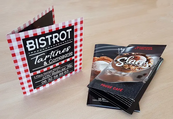 Carte de restaurant