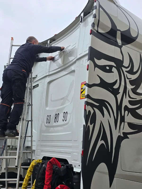 Flocage camion