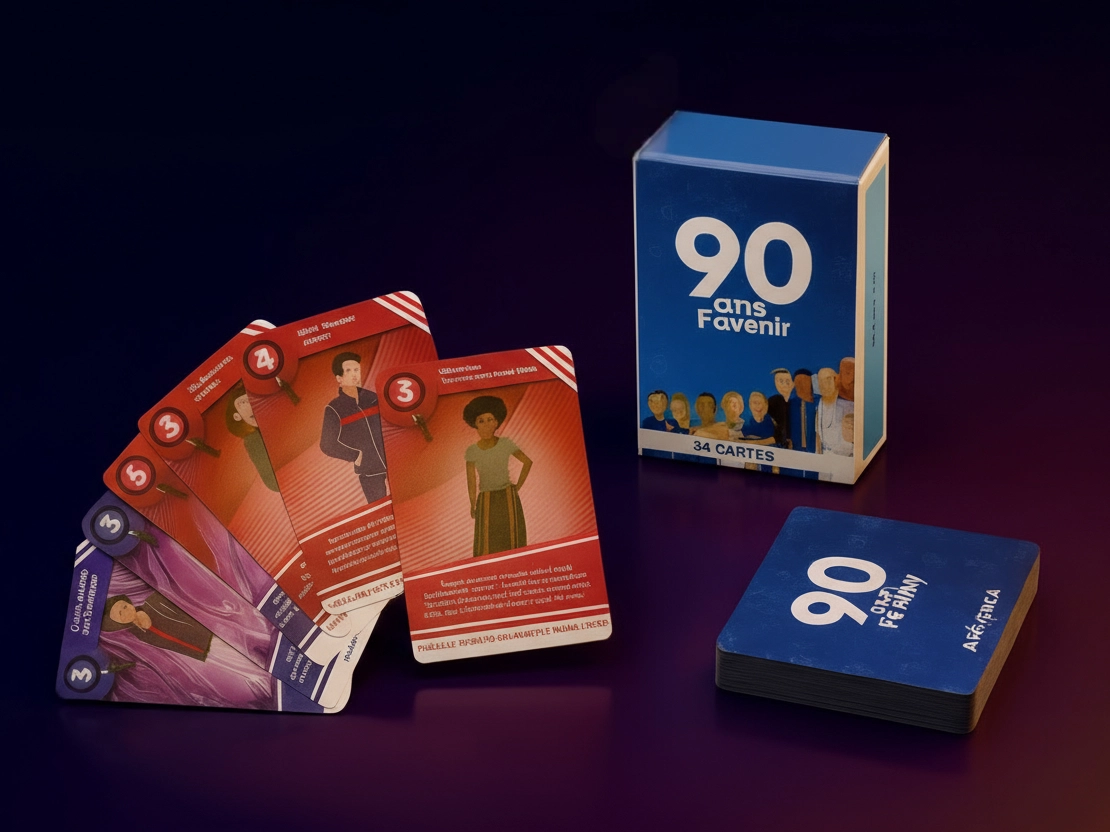 Jeux de cartes personnalis eacute es